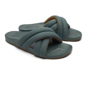 OluKai Hila Women’s Beach Slide Sandals - Size 8